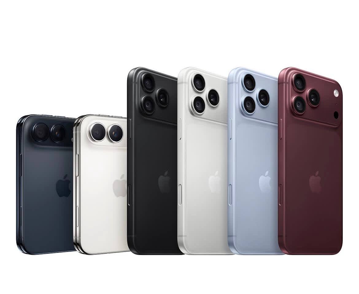 iPhone 18 lineup in multiple colours