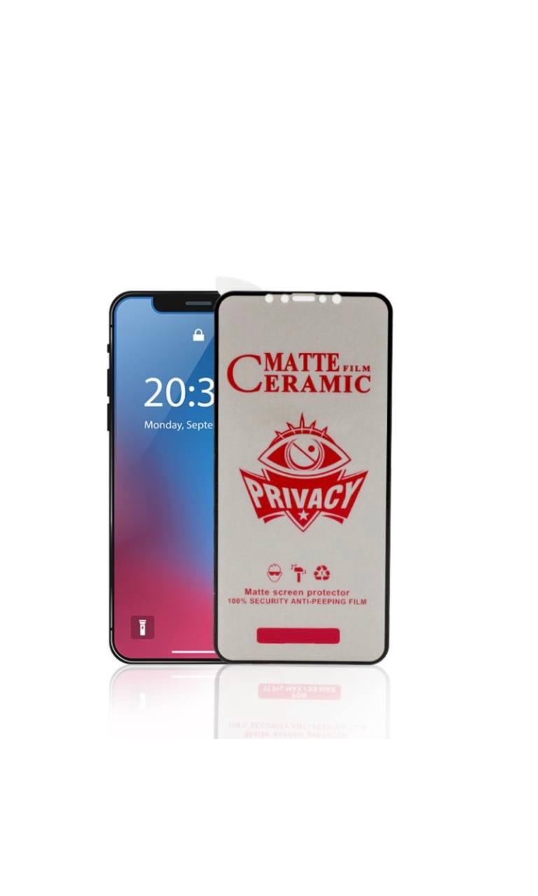 Ceramic Privacy Screen Protector — iPhone 13 view 3